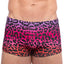 Skull and Bones Ombre Animal Print Swim Trunk