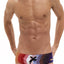 Skull and Bones Rainbow Heather Swim Brief