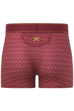 Skull and Bones Red Geo Print Trunk thumbnail 2