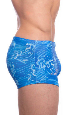 Skull and Bones Waves Swim Trunk thumbnail 3