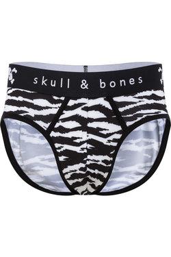 Skull and Bones White Tiger Sexy Brief thumbnail 1
