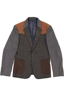 Smash Black Checkered/Houndstooth Retro Blazer thumbnail 3