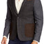 Smash Black Checkered/Houndstooth Retro Blazer