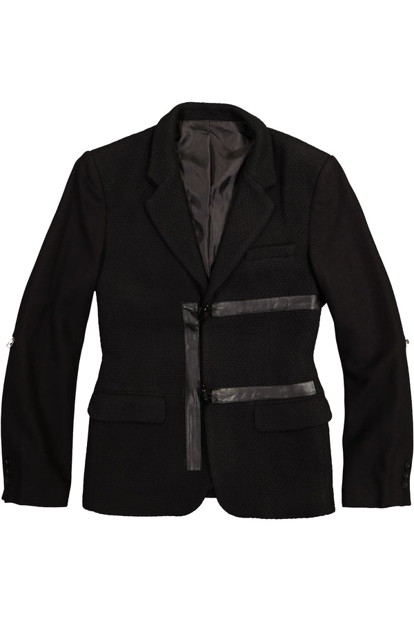 Smash Black French Toggle Jacket