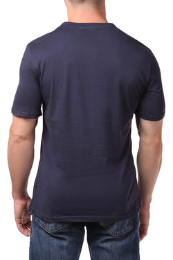 Smash Navy Blue Newspaper Graphic Tee thumbnail 2