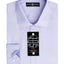 Society Of Threads Slim-fit Non-iron Stretch Solid Dress Shirt Lilac