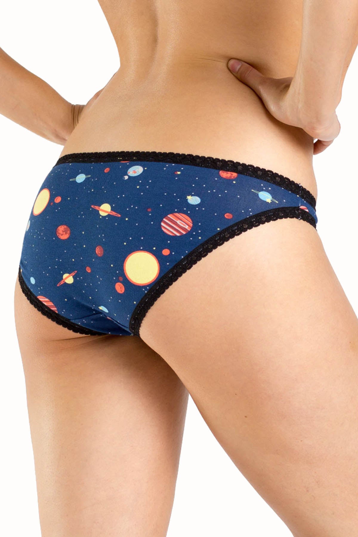 Sock It To Me Planets Low-Rise Bikini Brief