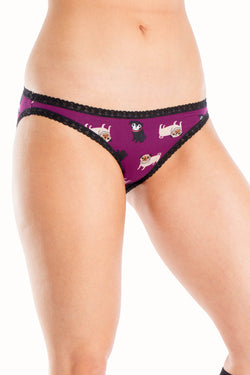 Sock It To Me Pug-Life Low-Rise Bikini Brief thumbnail 2