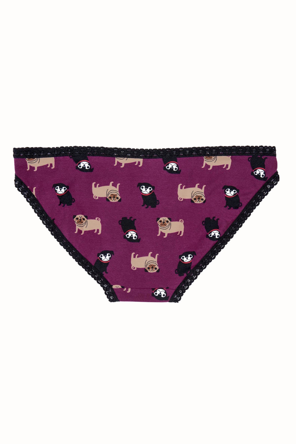 Sock It To Me Pug-Life Low-Rise Bikini Brief