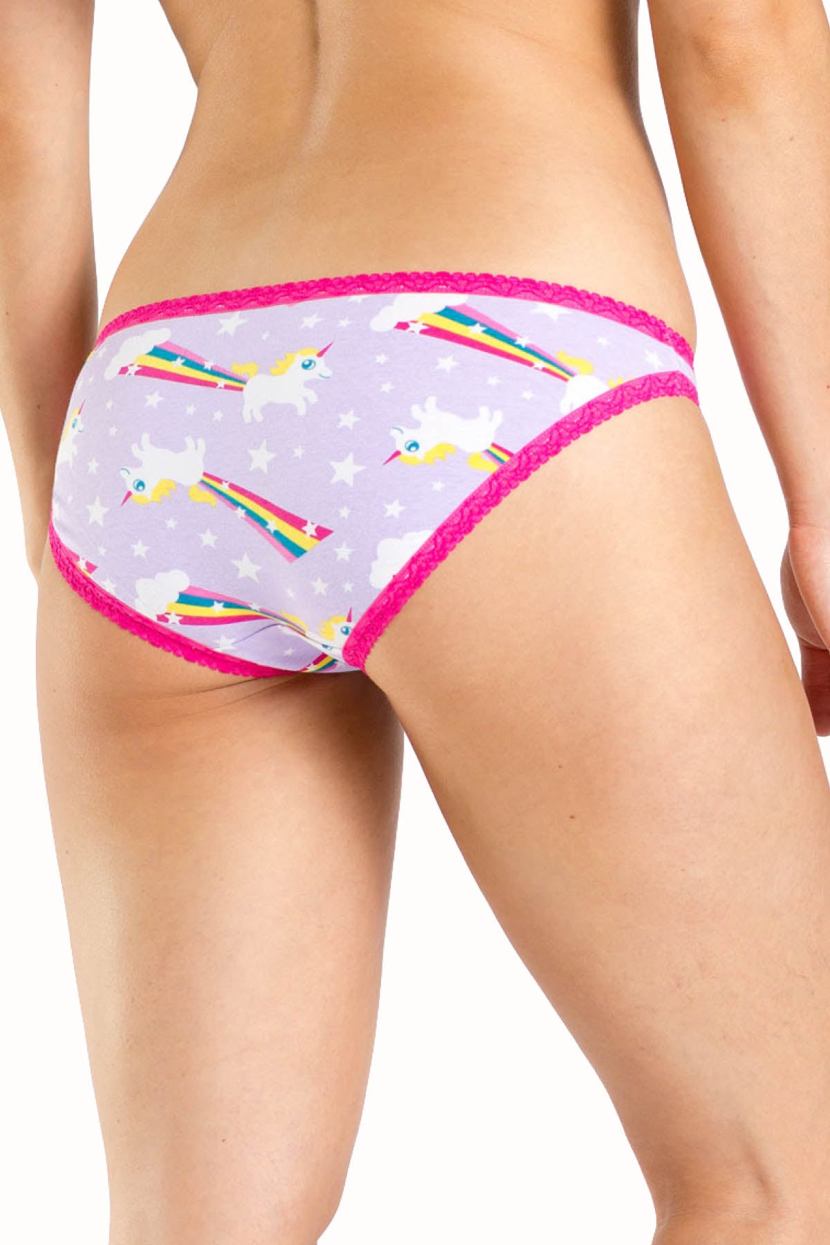 Sock It To Me Rainbow-Blast Low-Rise Bikini Brief