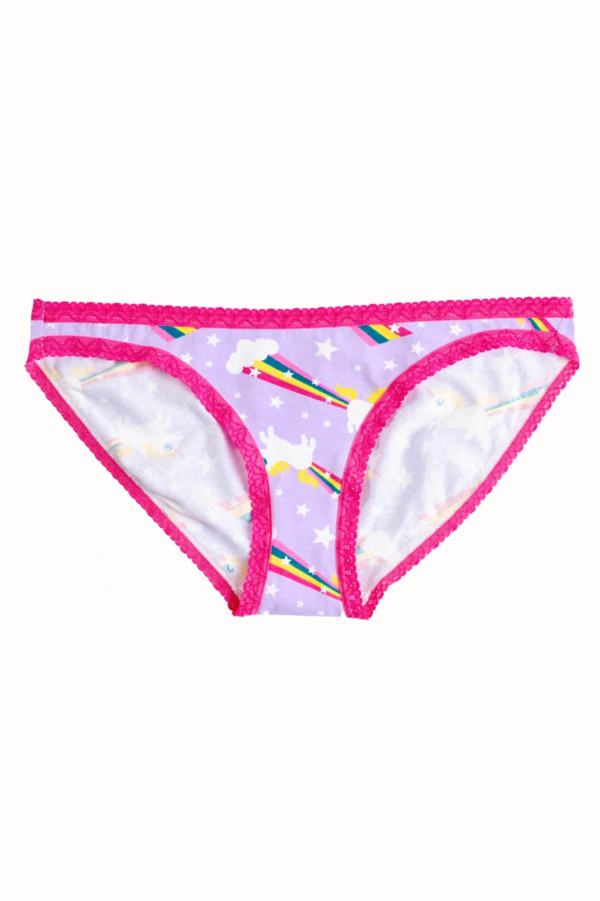 Sock It To Me Rainbow-Blast Low-Rise Bikini Brief