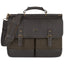 Solo Bradford 15.6" Flapover Laptop Briefcase Espresso/olive