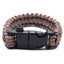 Something Strong Beige-Camo Paracord Fire-Starting Survival Bracelet