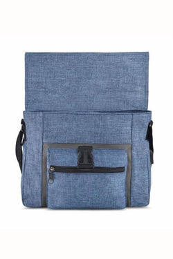 Something Strong Blue Charging Messenger Bag with Battery thumbnail 2