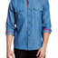 Something Strong Blue Something Nautical Button-Up