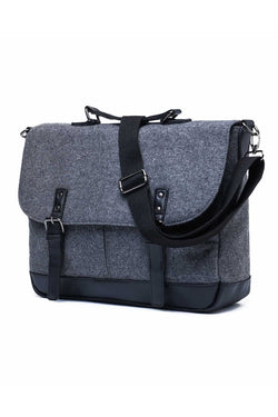 Something Strong Dark-Grey Something-Rebuilt Messenger Bag thumbnail 1