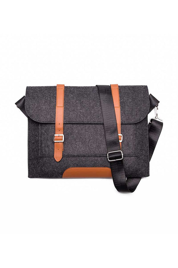Something Strong Dark Grey Something Slim Messenger Bag