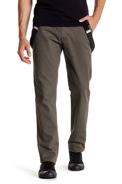 Something Strong Dark Grey Suspender Skinny Pant