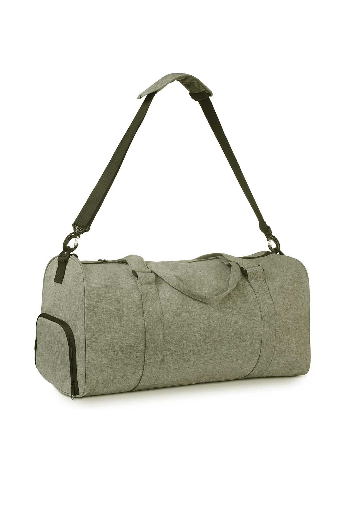 Something Strong GREY Zandago Duffle Bag with Sneaker Holder