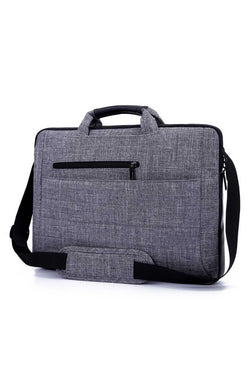 Something Strong Grey Messenger Slim Laptop Carrier thumbnail 1