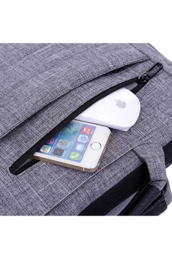 Something Strong Grey Messenger Slim Laptop Carrier thumbnail 2