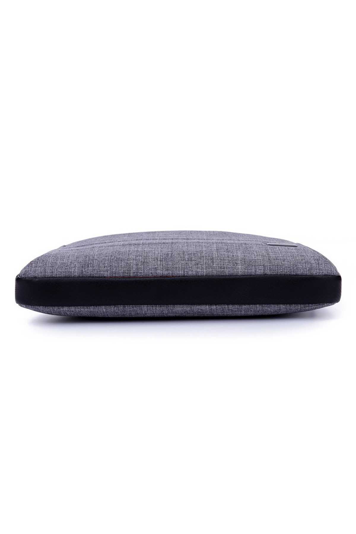 Something Strong Grey Messenger Slim Laptop Carrier