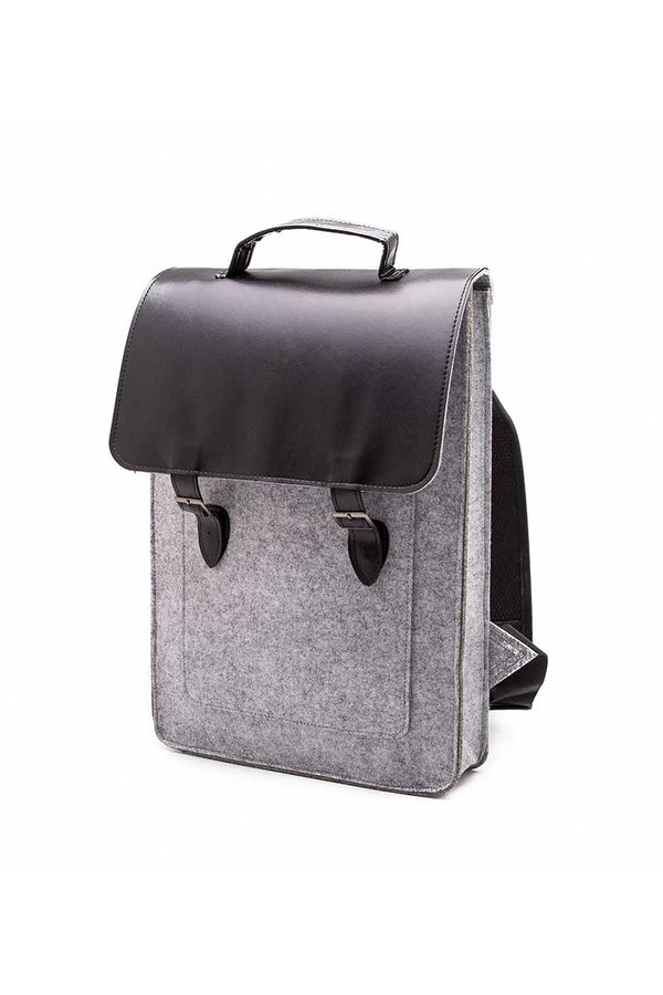 Something Strong Grey Something Sleek Felt Backpack