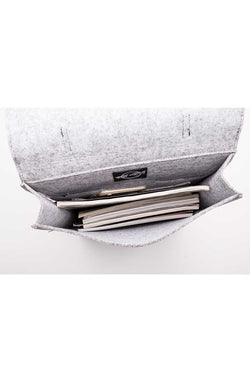Something Strong Grey Something Sleek Felt Backpack thumbnail 3