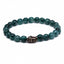 Something Strong Jade Stone & Gold Buddha Bracelet