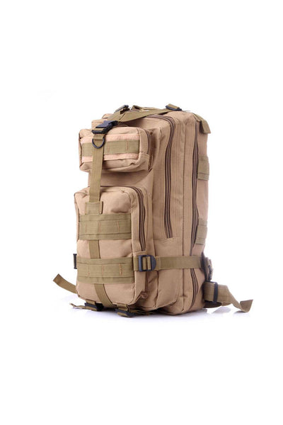 Something Strong Khaki Military-Style Mid-Size Backpack