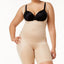 Spanx Plus Power Conceal-her Open-bust Mid-thigh Bodysuit 10133p Natural Glam