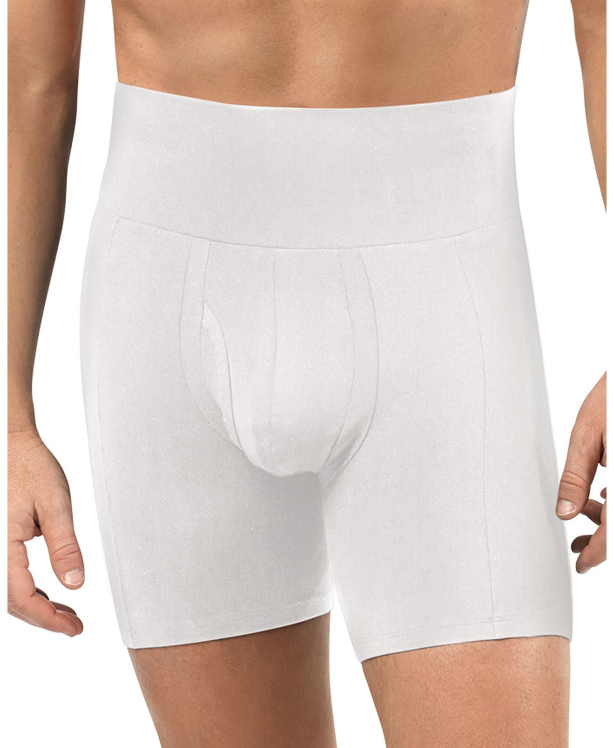 Spanx Slim-waist Boxer Briefs White – CheapUndies