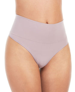 Spanx Wo Everyday Shaping Panties Thong Ss0815 Lavender thumbnail 1