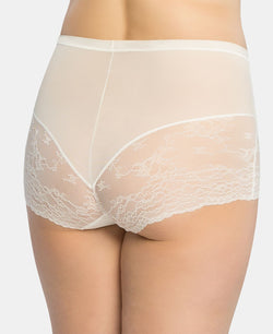 Spanx Wo Plus Spotlight On Lace Brief 10123p Clean White thumbnail 2
