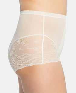 Spanx Wo Plus Spotlight On Lace Brief 10123p Clean White thumbnail 3