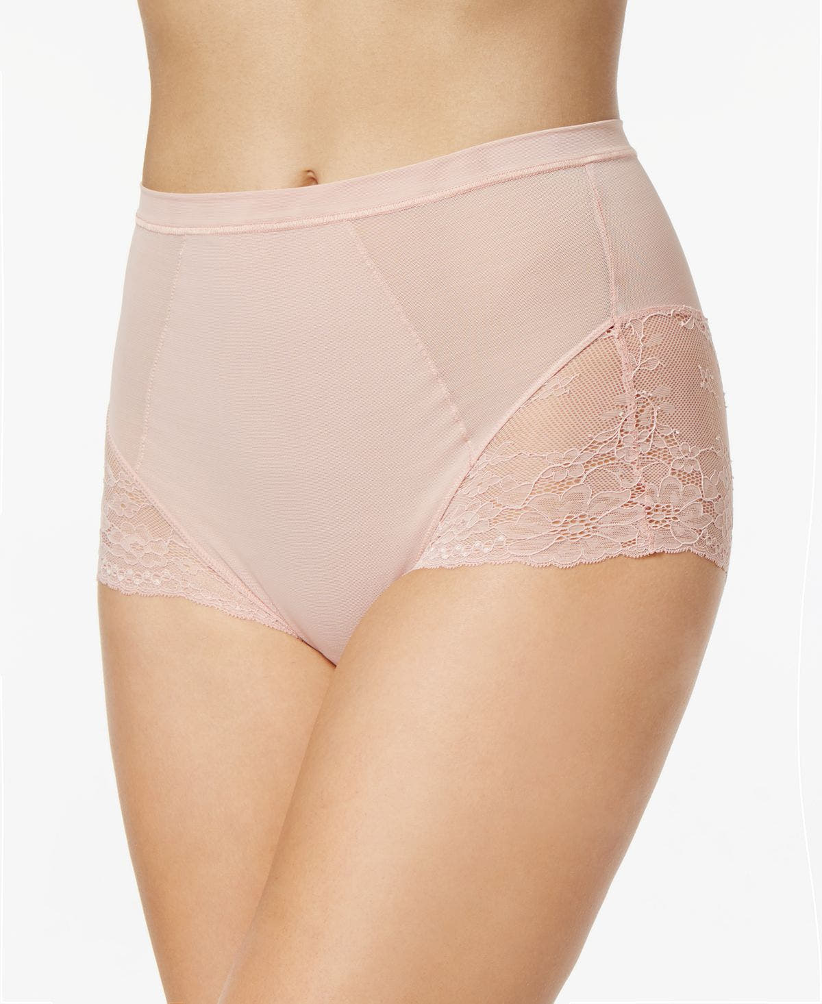 Spanx Wo Spotlight On Lace Brief 10123r Vintage Rose- Nude 01