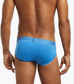 Speed Dri Mesh No Show Brief Blue thumbnail 3
