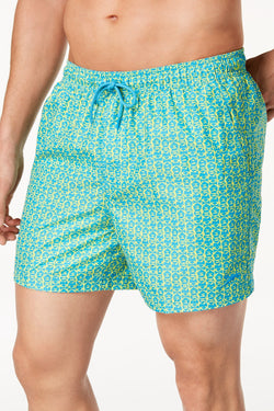 Speedo Carribean-Blue Galvanized Volley 6" Swim Trunk thumbnail 1