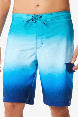 Speedo Classic-Blue Spray Blend Ombre Boardshort thumbnail 1