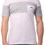Spenglish Grey Color Blocked Tee