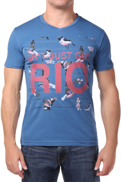 Spenglish Navy Rio Tee thumbnail 1