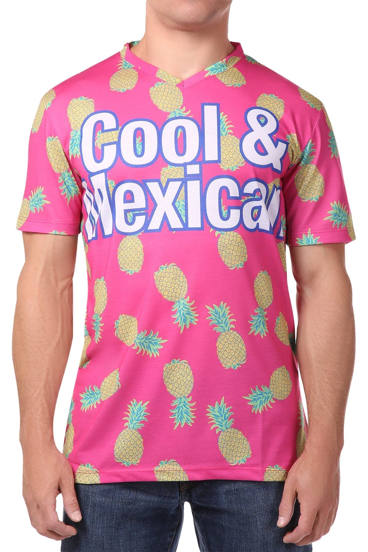 Spenglish Pink Cool Mexico Tee