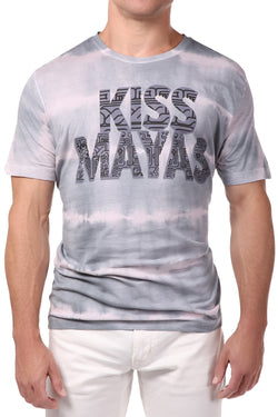 Spenglish Smoke KISS MAYAS Tee thumbnail 1
