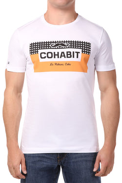 Spenglish White Cohabit Tee thumbnail 1