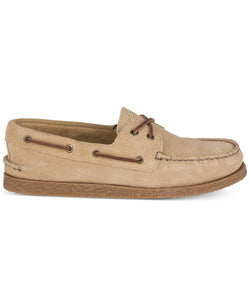 Sperry A/o 2 Eye Suede Boat Shoes Sand thumbnail 2