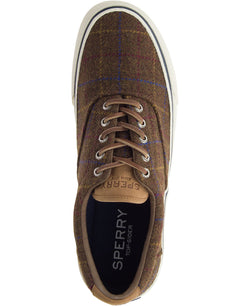 Sperry Striper Ii Cvo Wool Plaid Sneakers Brown Plaid thumbnail 4