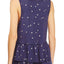 Splendid Intimates Navy Star-Print Ruffle Tank