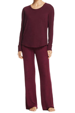 Splendid Intimates Vineyard-Wine Hacci Lounge Pant thumbnail 3
