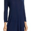 Splendid Navy Ribbed Keyhole Sleep-Dress