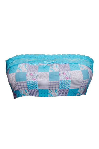 Spreegirl Aqua Patch Bandeau Bra